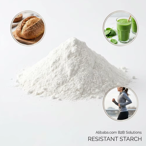 Harina de almidón resistente baja en calorías, <span class=keywords><strong>sustituto</strong></span> para repostería cetogénica y bebidas con alto contenido de fibra, fibra dietética biolíquida natural - Product Image 2