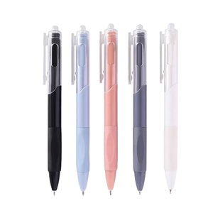 Bolígrafo Neutral con Clic y Logotipo Personalizado, para Resolver Cuestiones, Negro, de Secado Rápido, Escritura Suave, Modelo Publicitario de Plástico - Product Image 1