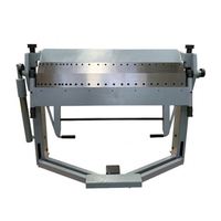 TEBAC Machine plieuse manuelle à prix abordable pour tôles métalliques en stock