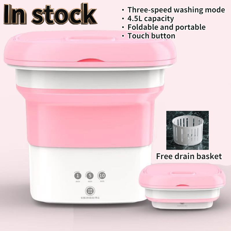 Mini Collapsible Portable Washing Machine with Sterilization