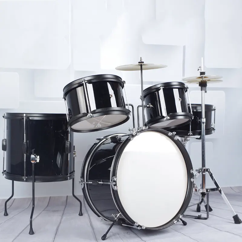 Barato preço conjunto de tambor para crianças cinco tambores e dois cilindros instrumentos de percussão ocidental pode ser personalizado