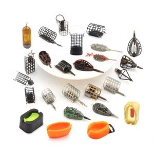 Chine vente en gros métal méthode mangeoire Cage longue coulée mangeoire sèche pour la pêche grossière et assortie frais <span class=keywords><strong>de</strong></span> méthode <span class=keywords><strong>de</strong></span> pêche à la carpe durables - Product Image 1