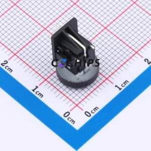 TSL06231-105B830BE-1B01-005AX3-12 Tactile Switch Through hole Switch Single Pole Single Throw Round Button 2.5N 7.7mm - Product Image 2
