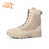Bottes tactiques Sike Bottes ultra-légères pour hommes Bottes de travail tactiques