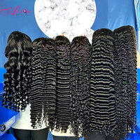 Perruque en cheveux humains indiens bruts 13x6 avec dentelle frontale, perruque frontale complète HD sans colle 100% naturelle, perruque brésilienne lisse ou bouclée pour femmes noires