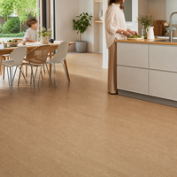 Rollo de Suelo de PVC Moderno Resistente al Desgaste OEM con Instalación Adhesiva, Soluciones de Diseño Gráfico para Proyectos de Interiores Comerciales