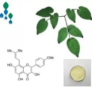Ekstrak <span class=keywords><strong>Icaritin</strong></span> Kemurnian Tinggi 98% HPLC Ekstrak Epimedium Horny Goat Weed untuk Penggunaan Nutraceutical 118525-40-9 Bubuk - Product Image 3