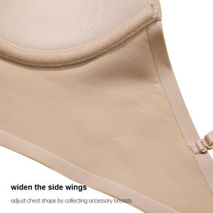 Gran oferta Sexy de una pieza sólido profundo V <span class=keywords><strong>Push</strong></span> <span class=keywords><strong>up</strong></span> ropa interior sin costuras belleza u-back <span class=keywords><strong>sujetador</strong></span> trasero desnudo <span class=keywords><strong>para</strong></span> mujeres de boda - Product Image 6