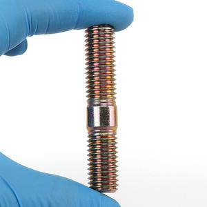 कस्टम 45 स्टील ग्रेड 8.8 रंग जस्ता हुआ डबल एंड स्टड स्क्रू भारी शुल्क डबल एंड स्टड बोल्ट - Product Image 5