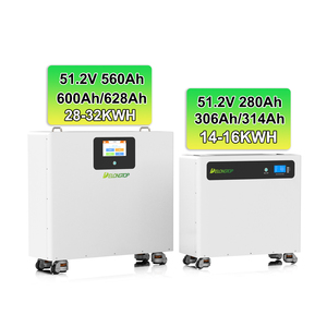 LVM30L Smart Touch <b>Screen</b> With <b>Caster</b> Base Design Lithium Ion Battery 51.2 V 560ah 628ah 28kwh 32 Kwh Solar Home Appliance Syste - Product Image 3