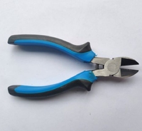 Pince coupante diagonale industrielle de précision en acier au vanadium forgé bleu 150 mm, avec pinces à genouillère, assemblage ODM, garantie 3 ans