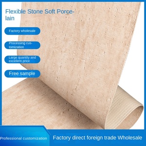 Panel de Pared de Piedra Flexible de Porcelana Suave Personalizado, Piedra Flexible, Revestimiento de Piedra Suave, Ladrillo de Pared, Ultrafino y Flexible - Product Image 2