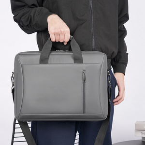 Sac à dos pour ordinateur portable en nylon imperméable de 15 pouces, sac à bandoulière pour affaires, unisexe, homme, nouveau, fermeture éclair personnalisée et sac pour ordinateur portable - Product Image 4