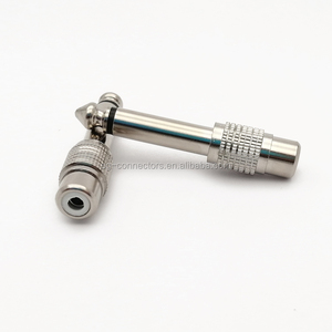 금도금 6.35mm <span class=keywords><strong>1</strong></span>/<span class=keywords><strong>4</strong></span> 남성-3.5mm <span class=keywords><strong>1</strong></span>/8 여성 스테레오 오디오 잭 어댑터 (Aux 케이블, 기타 앰프, 헤드폰용) - Product Image 4