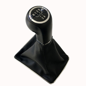 Car Gear <b>Knob</b> Leather 6 Speed <b>Shift</b> Head Opel Fitment Ergonomic Design - Product Image 2