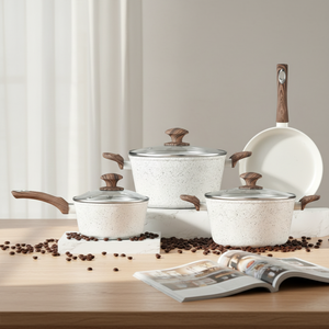 Juego de 7 <span class=keywords><strong>Ollas</strong></span> de <span class=keywords><strong>Granito</strong></span> de Gran Tamaño, Cacerola Antiadherente para Mantener el Calor, Sartén de <span class=keywords><strong>Granito</strong></span> - Product Image 1