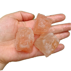 Partículas de Sal Rosa del Himalaya Natural, Cristales de Piedra Hechos a Mano, Flor de Cristal Khewra con Tacto Real, Cristal en Bruto para Decoración del Hogar y Aromaterapia - Product Image 1