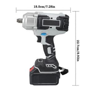Llave de Impacto Eléctrica Inalámbrica de 800W, 220V, 3700rpm, con Batería de Litio, Multifuncional, Industrial, para Bricolaje - Product Image 2