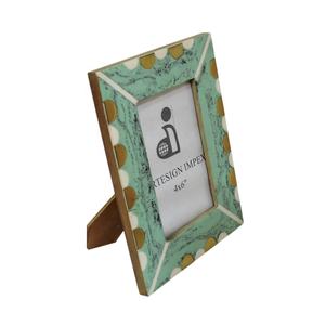 Marco de fotos de madera creativo hecho a mano único soporte de mesa elegante ecológico para uso doméstico y de oficina - Product Image 4