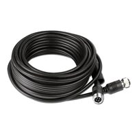 Cable de Extensión de Cobre Puro de 10 Metros con Conector de Aviación de 4 Pines para Cámara de Visión Trasera de Automóvil