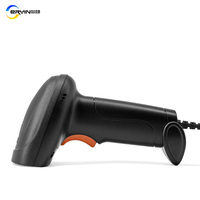 U11-C Scanner filaire universel à lumière rouge 1D Scanner de Code portable pour pistolet à balayage d'entrepôt de supermarché