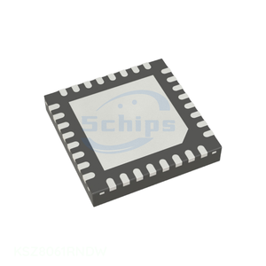 KSZ8061RNDW Manufacturer Channel Whole Sale Electronic Component 32 VFQFN Exposed Pad IC TRANSCEIVER FULL 1/1 32QFN Interface - Product Image 1