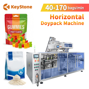 KeyStone Gummy Bear Counter Doypack Packaging Machine 40-170 Bags per Min Automatic Gummy Counting Premade Pouch Packing Machine - Product Image 1