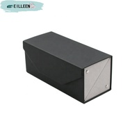 Organisateur de lunettes de soleil pliable de voyage à 2 emplacements, étui portable pour lunettes, boîte de rangement multiple, sac pour lunettes