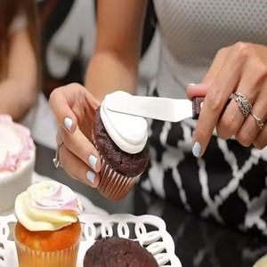 Butter Cake Cream Sandwich Spatula Smoother Icing Spreader Fondant Pastry <b>Cutter</b> - Product Image 3