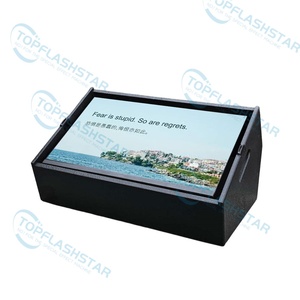 Moniteur <span class=keywords><strong>de</strong></span> scène avec téléprompteur intégré, écran HD 27/32 pouces haute luminosité pour concerts, streaming en direct et dialogues - Product Image 3
