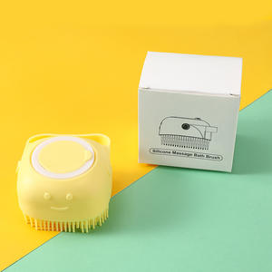 Spazzola da Bagno per Animali Domestici Durevole all'Ingrosso in Morbido Silicone Spazzola Shampoo per Cani e Gatti Spazzola per Toelettatura Animali - Product Image 2