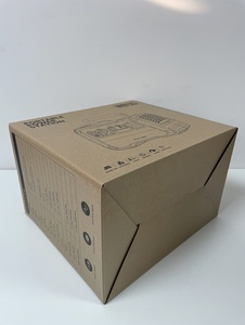 Caja de Cartón Ecológica de Papel Kraft, Fácil de Plegar, Embalaje Plano, Fondo Automático, Cajas de Cartón Corrugado de Color - Product Image 5