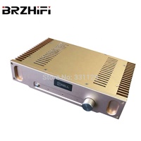 Boîtier amplificateur hi-fi personnalisé en aluminium Style Vintage, boîtier pour amplificateur de puissance Audio, DIY, new BRZHIFI HD1969