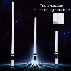 Paquete de 2 Sables Láser de Juguete para Niños, Extensibles, 2 en 1, con Luces LED Intermitentes de Colores - Product Image 2