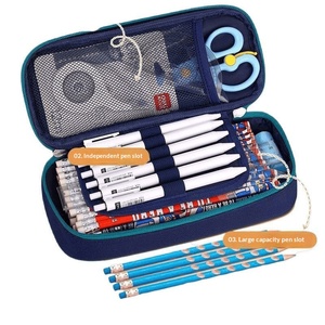 Trousse à crayons de style coréen pour collégiens et élèves du primaire, simple, grande capacité, rangement 80 compartiments, livraison gratuite - Product Image 4