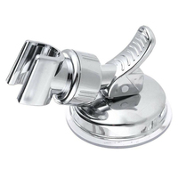 Support de pommeau de douche à main chromé réglable ventouse universelle finition ABS murale pommeau de douche à effet pluie salle de bain