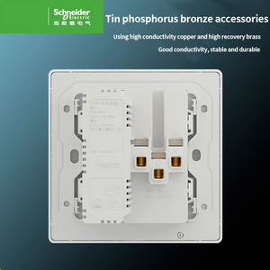 Zhenbo <span class=keywords><strong>serie</strong></span> interruttore presa, <span class=keywords><strong>TV</strong></span>, Computer, decorazione domestica pannello interruttore, velluto bianco - Product Image 5