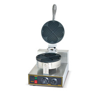 Gaufrier électrique en acier inoxydable, gaufrier à Double tête de haute qualité, prix d'usine