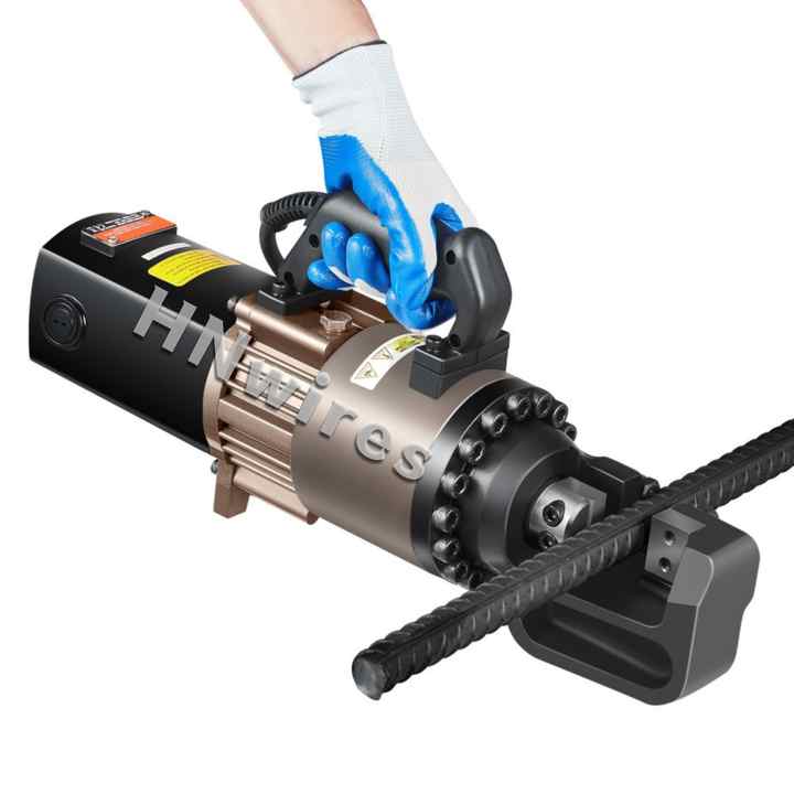 PC-25 Type Portable Electric Rebar Cutting Machine Hydraulic Steel Bar ...