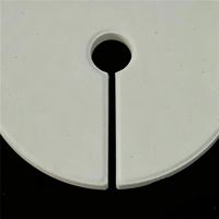 Bloc de mullite blanc résistant aux hautes températures pour éléments de fixation de four, avec taille personnalisable et service de découpe