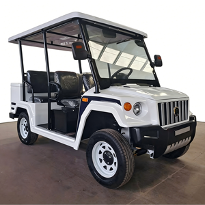 Voiturette de golf électrique certifiée CE à deux places, faible vitesse, sièges spacieux, entretien facile, vitesse de 30 à 50 km/h, autonomie de 90 km - Product Image 1