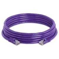 Conector Macho UTP RJ45 Cat6/Cat5/CAT5e de 4 Pares, Cobre Puro, 24/26/28AWG, Cubierta de PVC/LSZH, Certificado por la CE y RoHS de EE. UU., Cable con 1 Año de Garantía