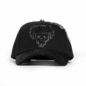 Casquette de baseball unisexe de luxe en daim à 5 panneaux, broderie de haute qualité, style sportif, Gorras G5 - Product Image 2