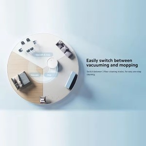ทั่วโลกสำหรับหุ่นยนต์ดูดฝุ่น Xiaomi 4000Pa แรงดูดทรงพลัง2-in-1กวาดและถู E10ชาร์จอัตโนมัติพร้อมถังน้ำอัจฉริยะไวไฟ - Product Image 3