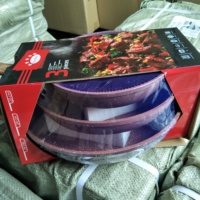 3PCS Set Wajan Tempa 20/24/28CM