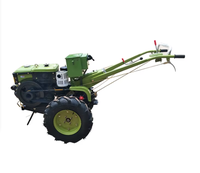 Tracteur à deux roues de 8HP, 10HP, 12HP, 15HP, 18HP, 22HP avec divers accessoires agricoles et garantie d'un an pour l'exportation