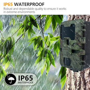 Caméra de <span class=keywords><strong>chasse</strong></span> infrarouge <span class=keywords><strong>Suntek</strong></span> HC-810A 24MP HD IP65, vision nocturne CMOS, alimentée par batterie, écran 2,4 pouces, MicroSD/TF, 66-98 pieds - Product Image 4