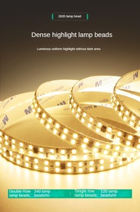 Venta al por mayor 220V tira de <span class=keywords><strong>luz</strong></span> de alto voltaje autoadhesivo <span class=keywords><strong>Led</strong></span> lineal Cable canal suave SMD sala de estar tira de <span class=keywords><strong>luz</strong></span> ambiental - Product Image 5