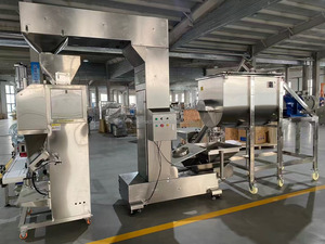 Ligne de production clé en main pour le mélange et l'emballage de poudres, système de production de conditionnement et de remplissage par pesage pour mélangeurs de poudres d'assaisonnements et d'additifs alimentaires avec convoyeur - Product Image 6