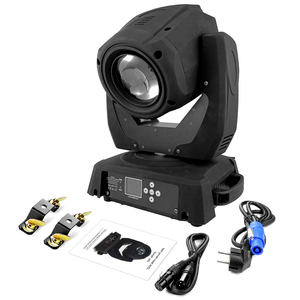 230W faisceau tête mobile DMX512 contrôle blanc LED éclairage de scène pour hôtels corps en aluminium de Guangzhou Chine - Product Image 1